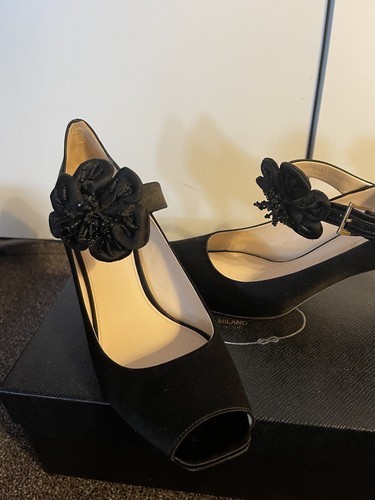 Prada schuhe mit blüte - prada,