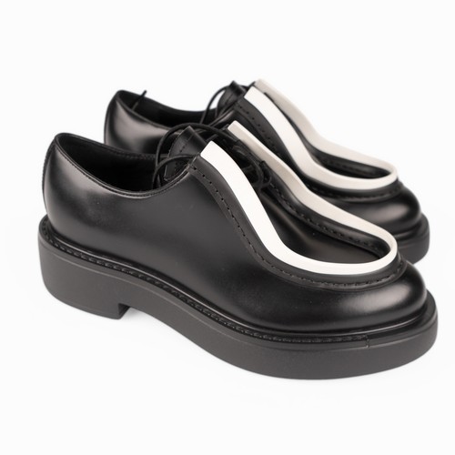 Prada schnürschuhe aus leder - aus,