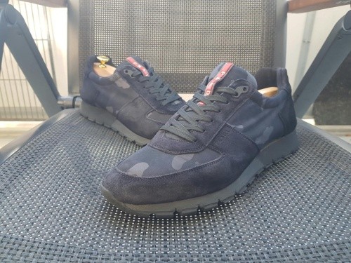 Prada camouflage herrenschuhe - prada,