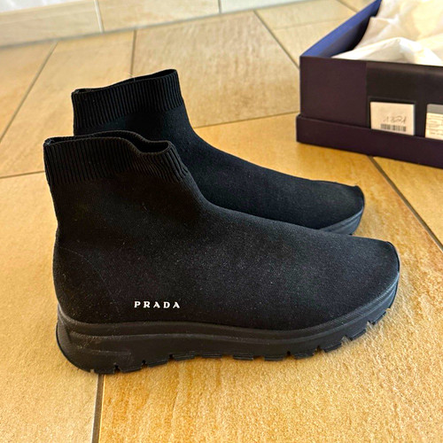 Prada knit sockenschuhe - knit,