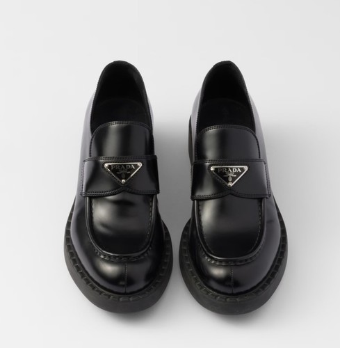 Prada damen halbschuhe leder - prada,