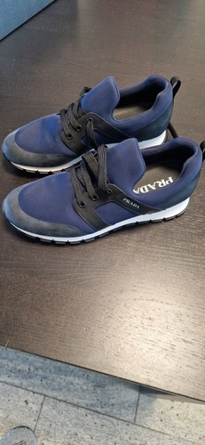 Prada nero sneaker navy - prada,