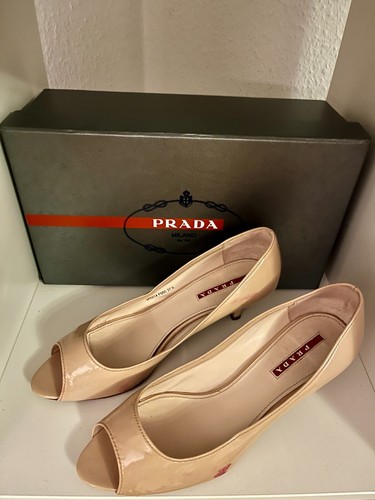 Prada peep toe - peep-toe, aus