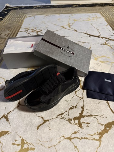 Prada herren sneaker schwarz - sneaker,