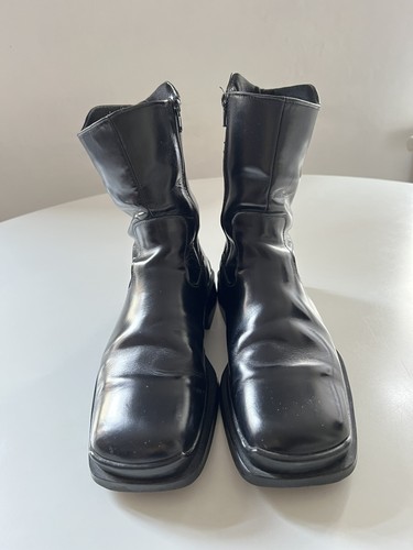 Prada leder boots - schuhe,