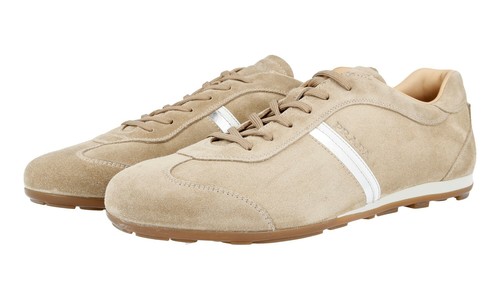 Prada wildleder lane sneaker - prada,