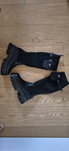 Prada damen stiefel - stiefel, monolith