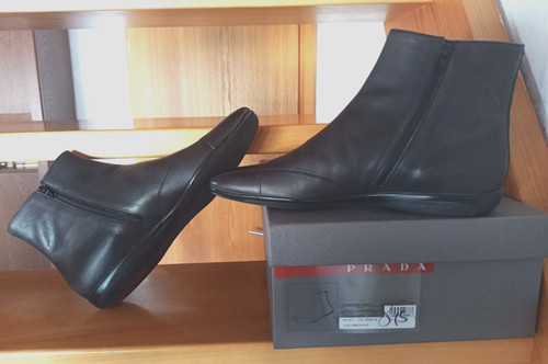 Prada schuhe stiefeletten - prada, schuhe,