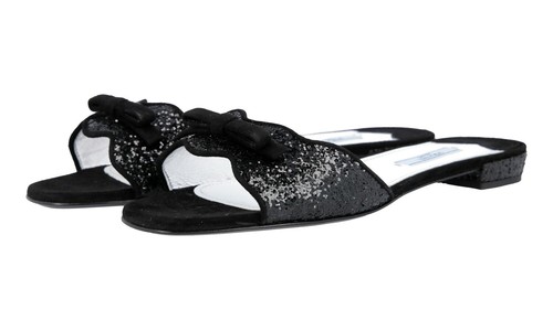 Prada wildleder glitter - wildleder,
