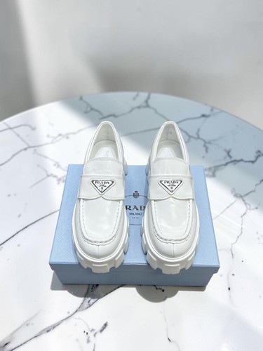 Prada monolith loafer - prada,