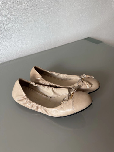 Prada ballerina schuhe leder - prada,