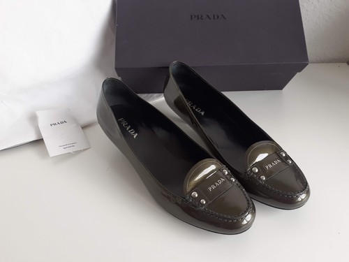 Prada lackleder kitten heels - prada,