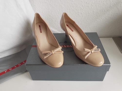 Prada lackleder kitten heels - kitten,