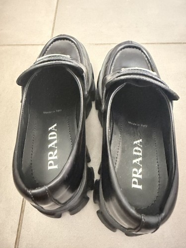 Prada halbschuhe monolith aus - halbschuhe,